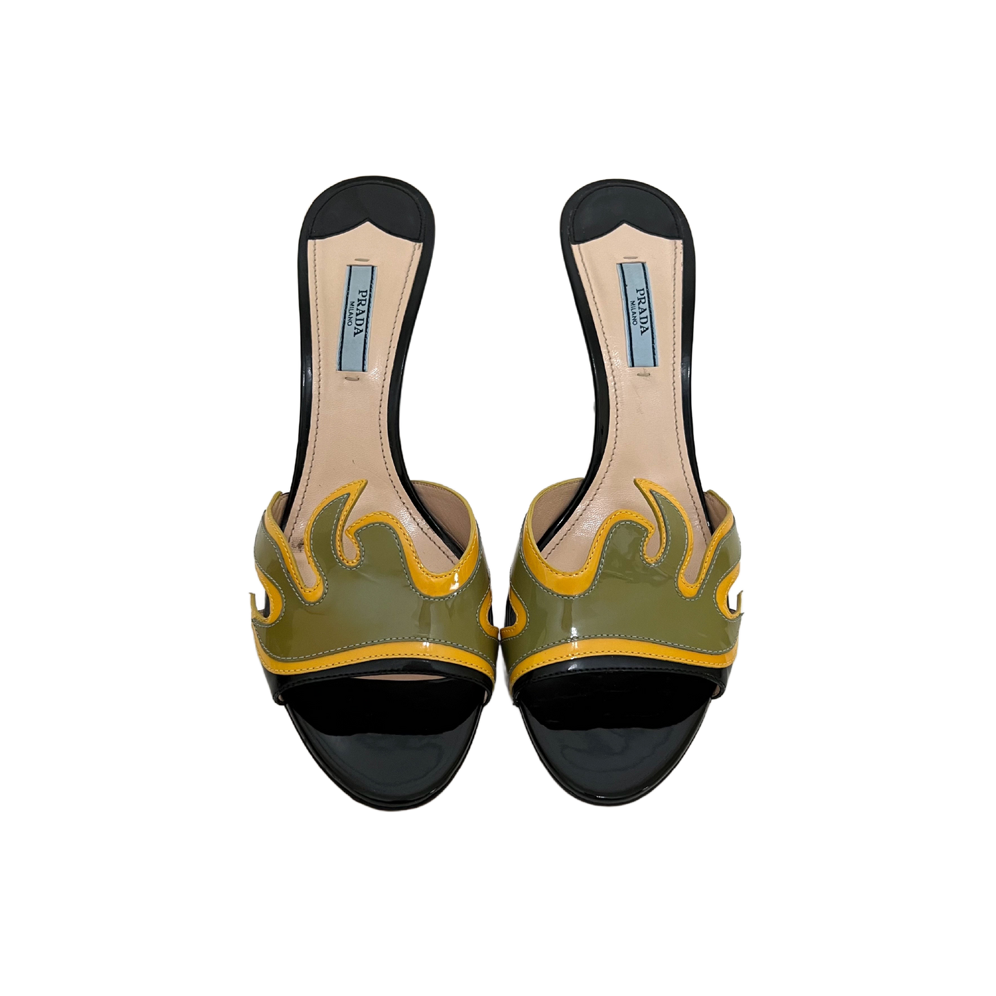 PRADA FLAME HEELS