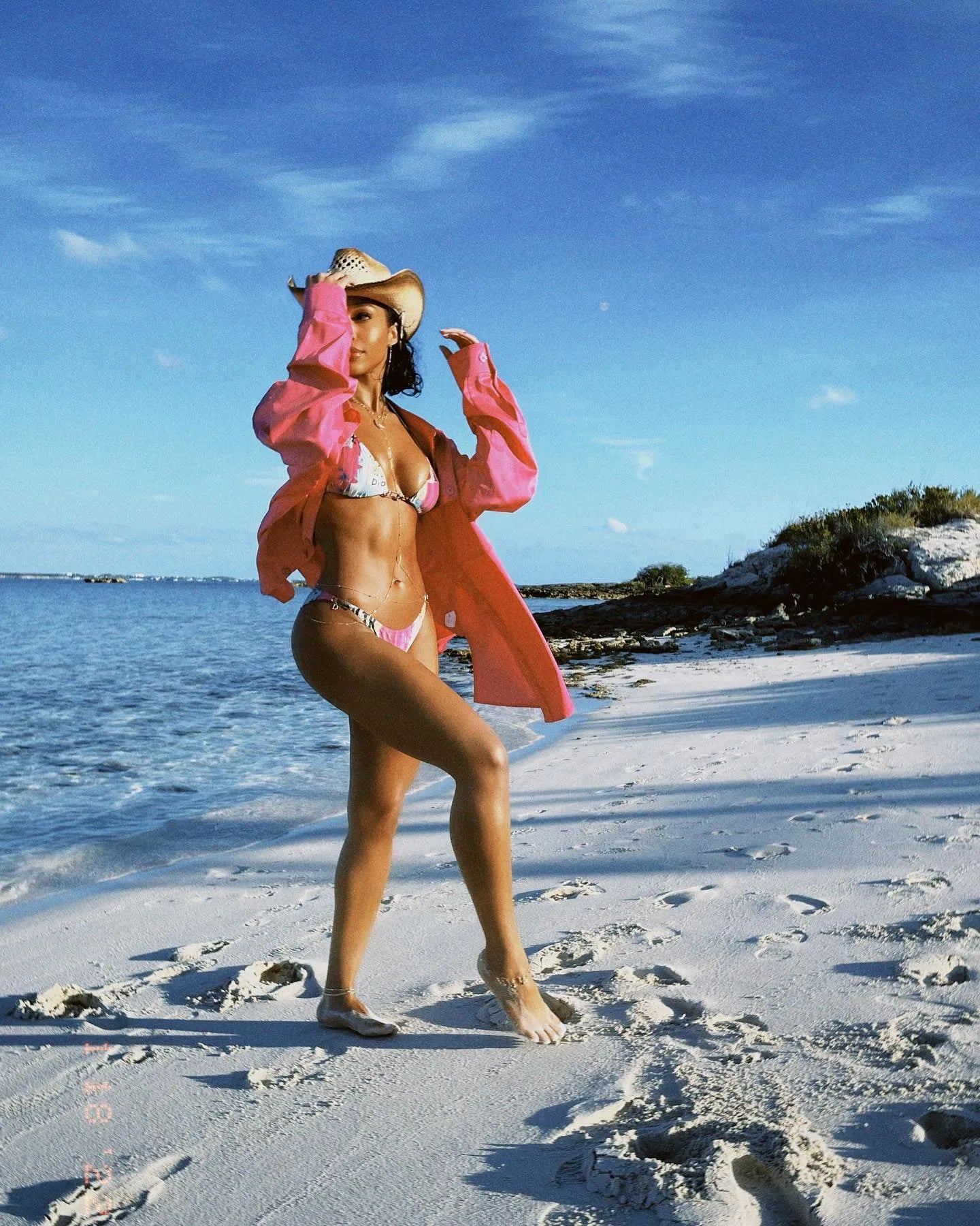 DIOR BY JOHN GALLIANO RARE RHINESTONE SAFETY PIN BIKINI