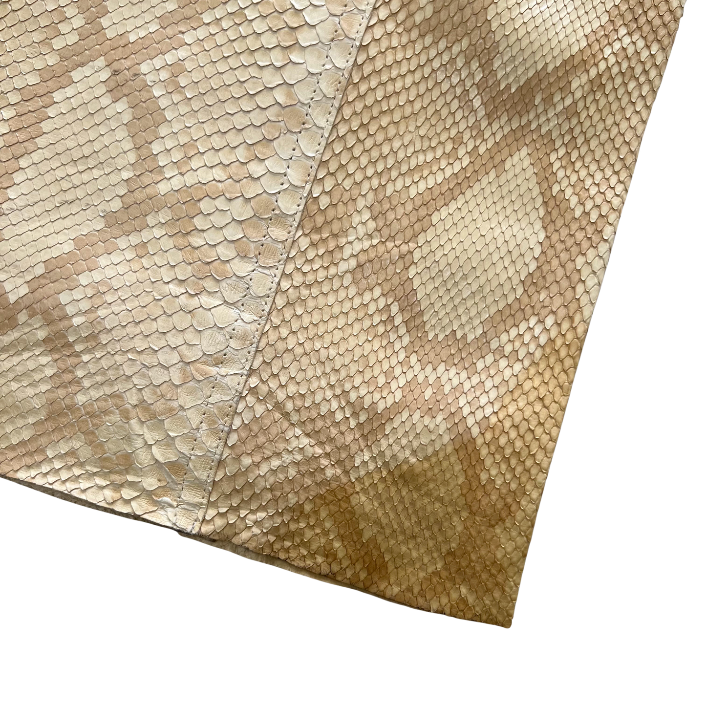 RALPH LAUREN BLONDE PYTHON PANTS