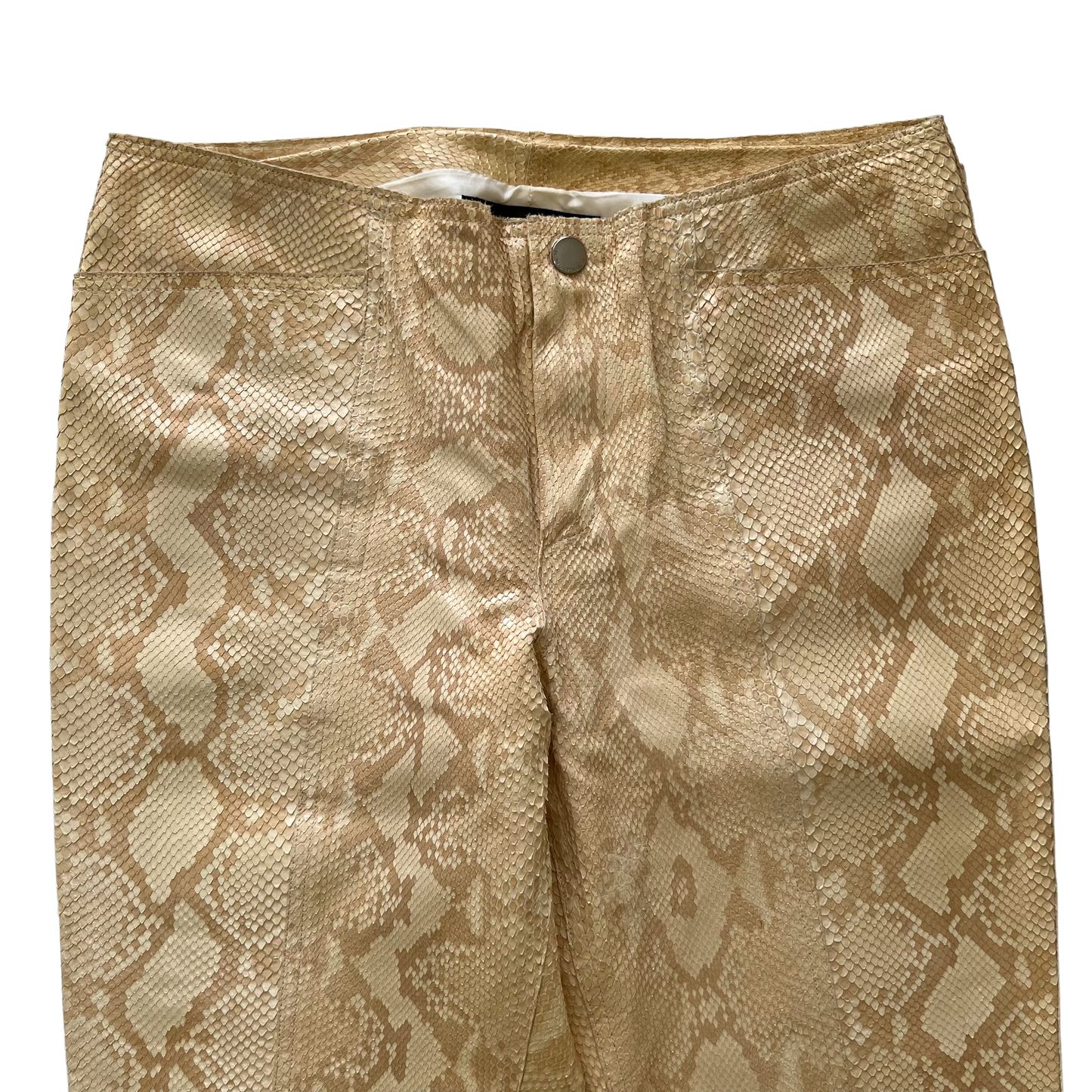 RALPH LAUREN BLONDE PYTHON PANTS