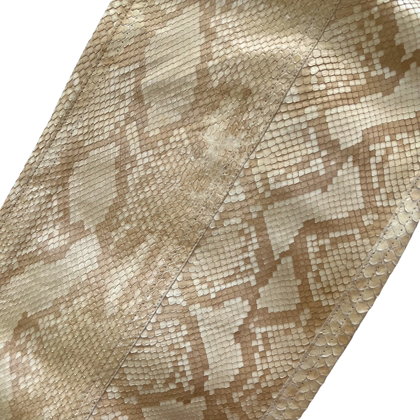 RALPH LAUREN BLONDE PYTHON PANTS