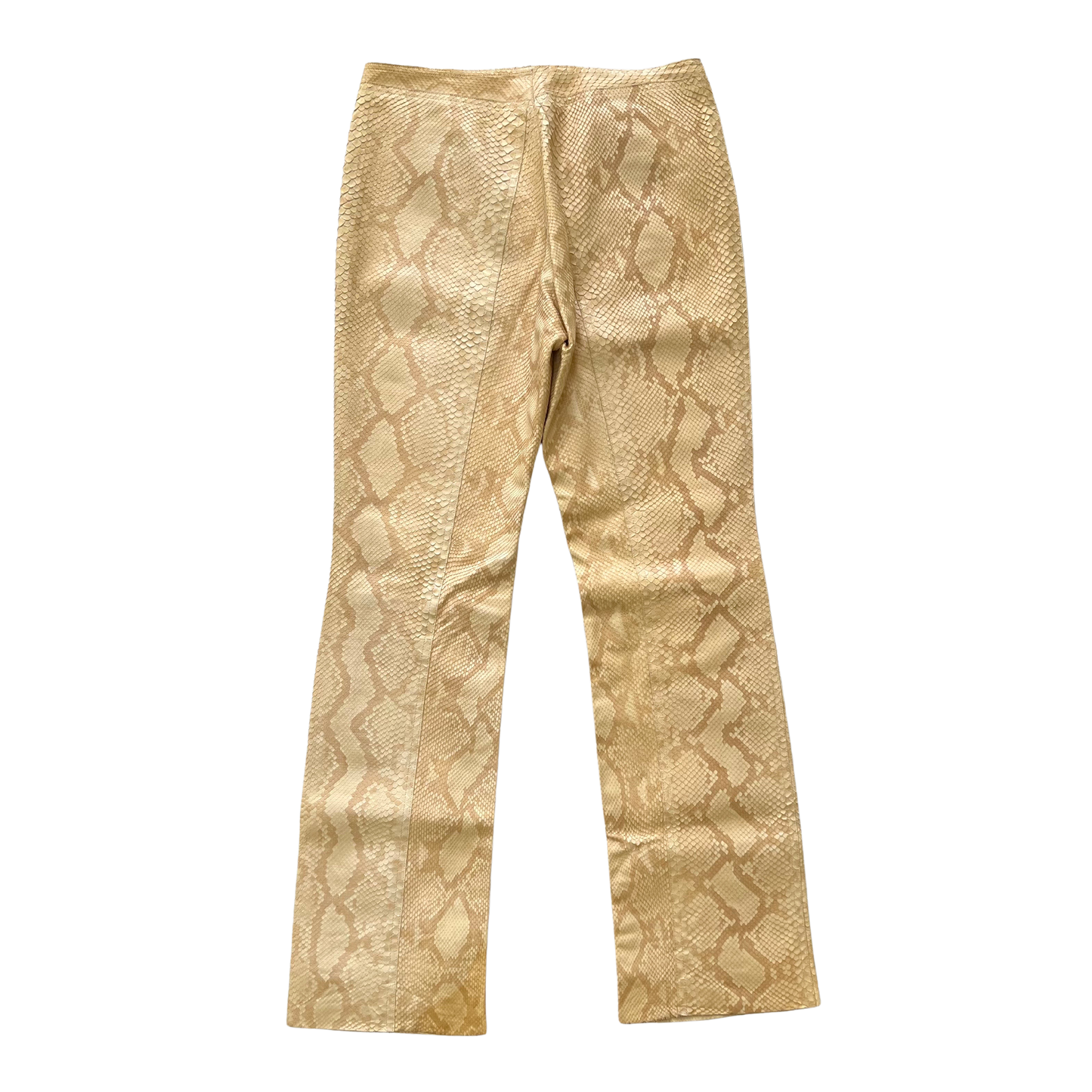 RALPH LAUREN BLONDE PYTHON PANTS