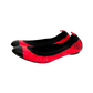 CHANEL 2008 NEON PINK BALLET FLATS