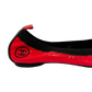 CHANEL 2008 NEON PINK BALLET FLATS