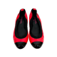 CHANEL 2008 NEON PINK BALLET FLATS