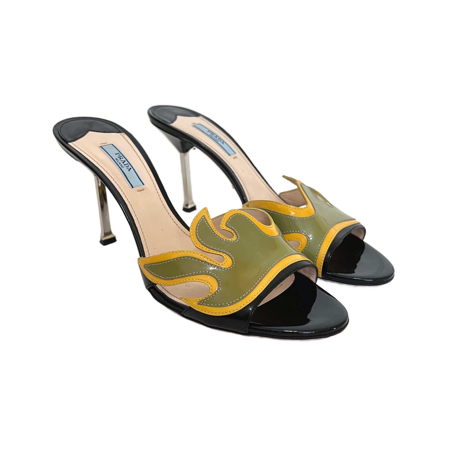 PRADA FLAME HEELS
