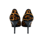 DIOR BY JOHN GALLIANO ‘I LOVE DIOR’ LEOPARD PRINT HEELS