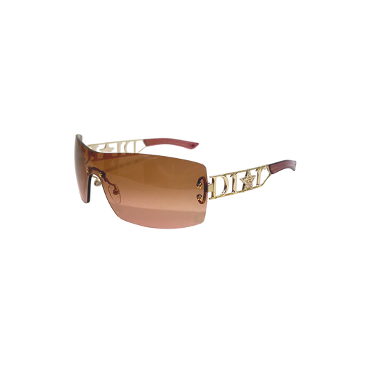 DIOR ‘DIORLYWOOD’ RHINESTONE SUNGLASSES