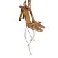 GUCCI BY TOM FORD LACE-UP BAMBOO HEELS