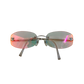 CHANEL IRIDESCENT RIMLESS SUNGLASSES