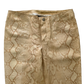 RALPH LAUREN BLONDE PYTHON PANTS