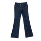 DOLCE & GABBANA GOLD PLATE LOW-RISE JEANS