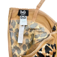 DOLCE & GABBANA LEOPARD PRINT BUSTIER TOP