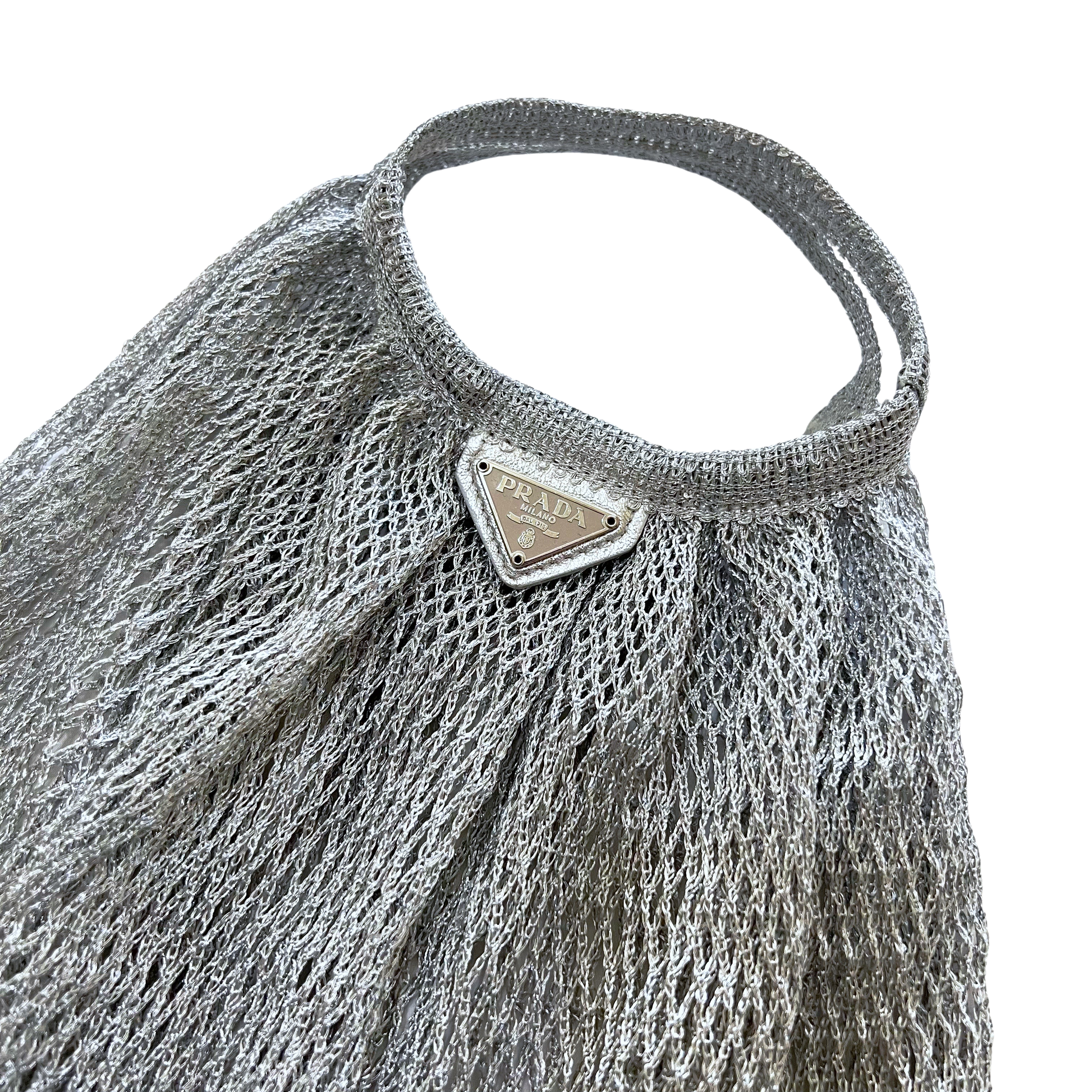 Prada sales mesh bag