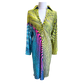 ROBERTO CAVALLI SS 2001 RUNWAY PSYCHADELIC PRINT DRESS