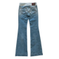 ROBERTO CAVALLI LACE-UP FLARE JEANS