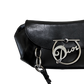 DIOR RARE METAL LOGO PLATE BAG