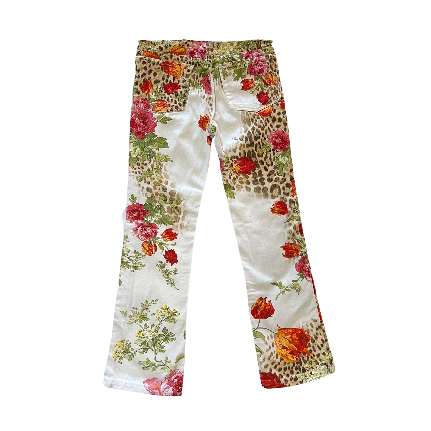ROBERTO CAVALLI SS 2002 RUNWAY LOW RISE JEANS