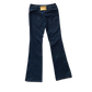 DOLCE & GABBANA GOLD PLATE LOW-RISE JEANS