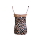 DOLCE & GABBANA LEOPARD PRINT BUSTIER TOP